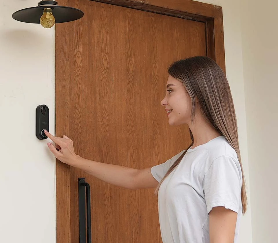 Reolink Video Doorbell WiFi (D340W): 5MP Çözünürlük ve Çift Bant Wi-Fi ile Akıllı Kapı Zili