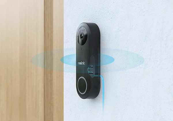 Reolink Battery Doorbell (D340B): Kablosuz 2K 4MP Kapı Zili Kamerası ile 180° Görüş Açısı