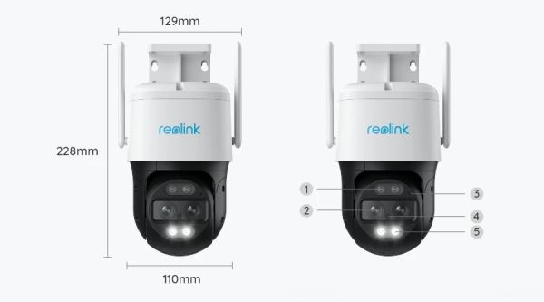 Argus PT (B430) – Çift Bant Wi-Fi ve Akıllı Algılama ile Kablosuz Güvenlik Çözümü